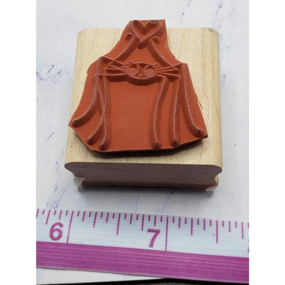 Butterflies and Nature Lot of 14 Small Wood Mounted Rubber Stamps